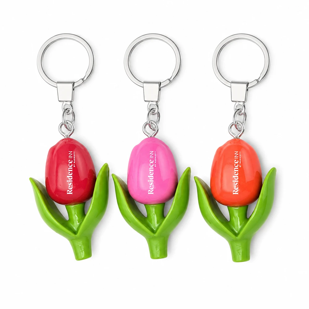 Tulp sleutelhangers Residence Inn referentie