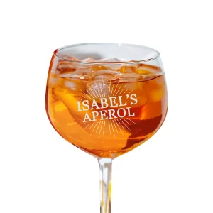 Aperol Spritz glas met naam