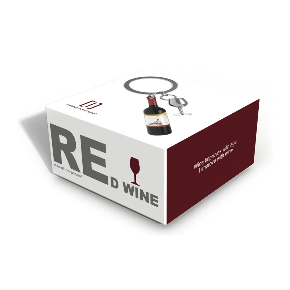 Metalmorphose Sleutelhanger Red Wine