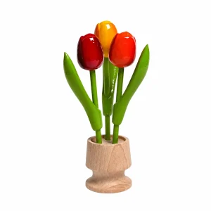 Rood, oranje en geel
